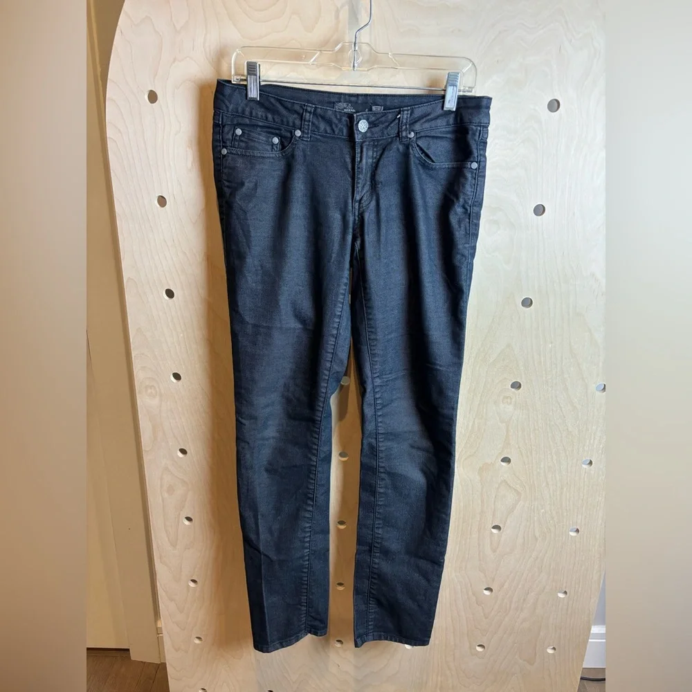 Prana | Jeans | Prana Black Low Rise Skinny Blue Black Jeans Slight ...